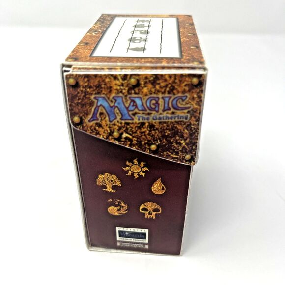 VTG 1997 Ultra Pro MTG 5th Edition Plastic Deck Box Jester's Cap Force of Nature - Picture 3 of 10
